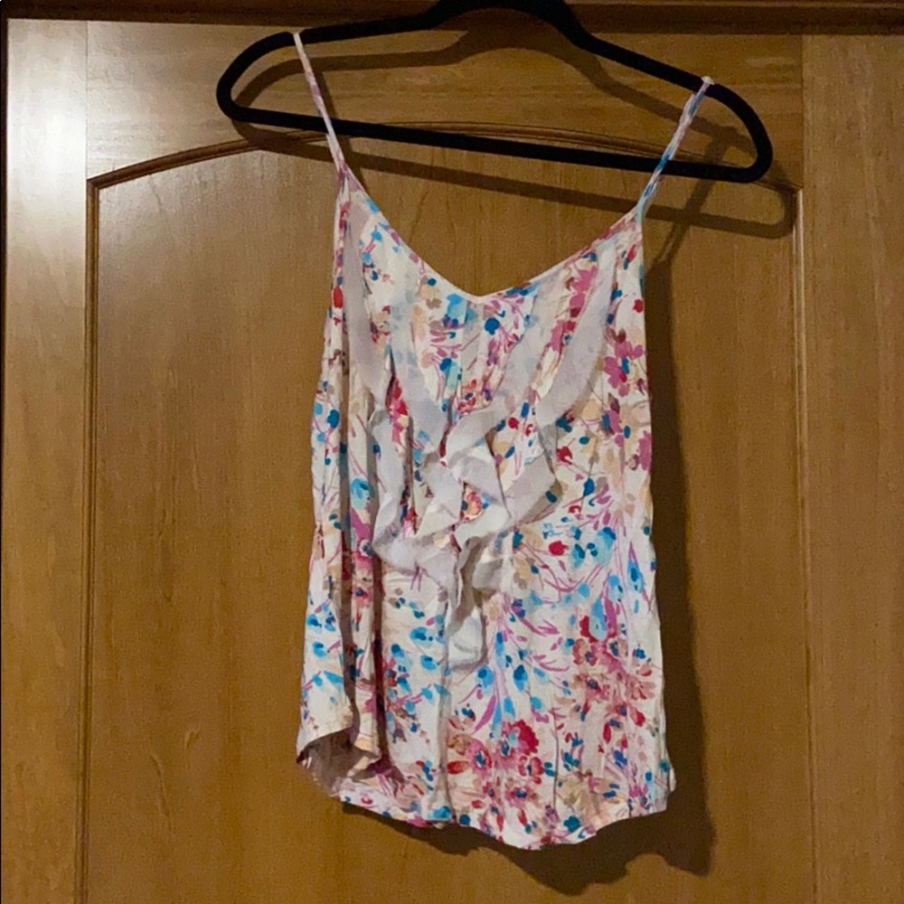 Floral pastel dress tank